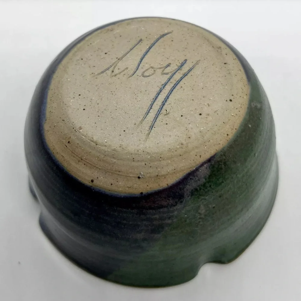 Handthrown Pottery Apple/Onion Baker